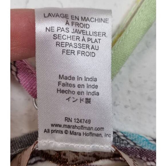 Mara Hoffman Gauze Rainbow Stripe Tank Top XS - Picture 5 of 7